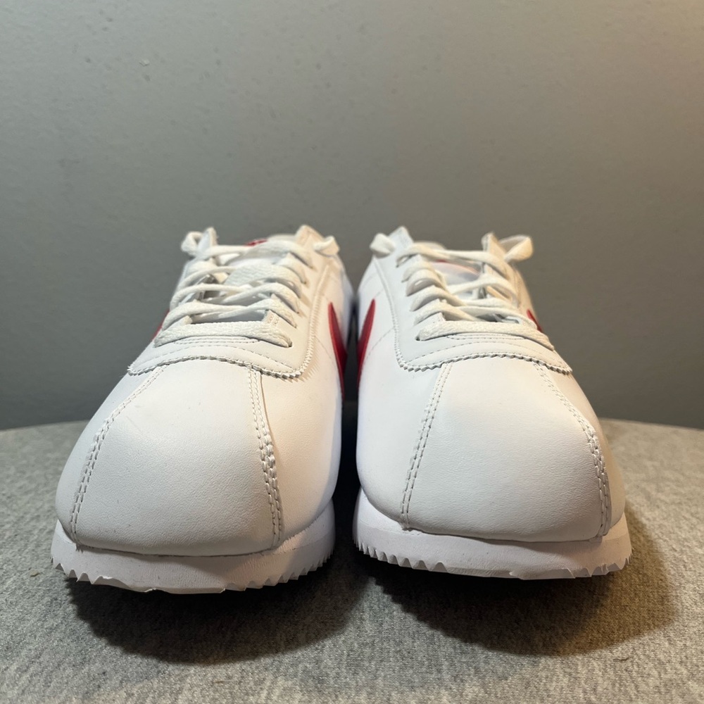 Nike Cortez White Red Varsity Blue Sneaker Men's Shoe Size 10 DM4044-108 - Picture 2 of 11